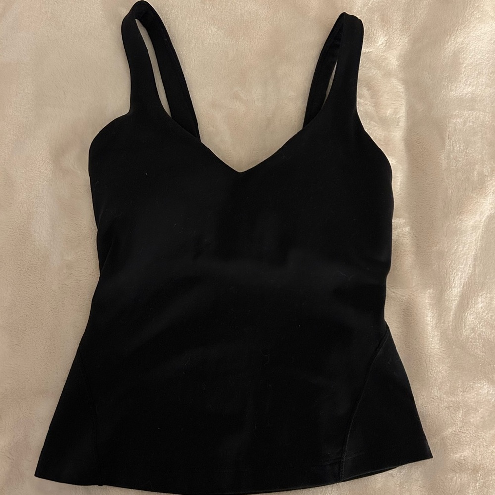 lululemon athletica Black Tank Top